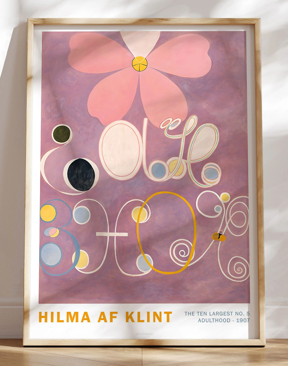 Hilma Af Klint The Ten Largest No    Adulthood