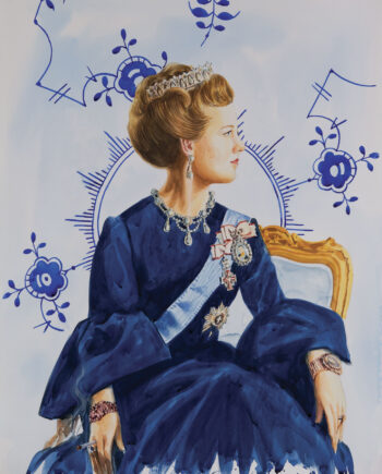 Hm Queen Margrethe Ii Of Denmark Mega Mussel   Af Artpusher