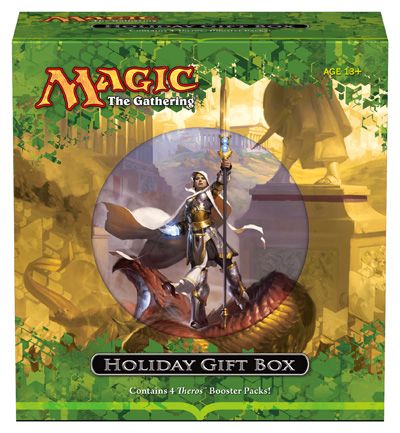 Holiday Gift Box 2013 Magic The Gathering Opbevarings Box Til 2000 Kort     Theros Boosters