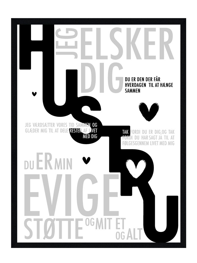 Hustru Plakat Personlig Plakat