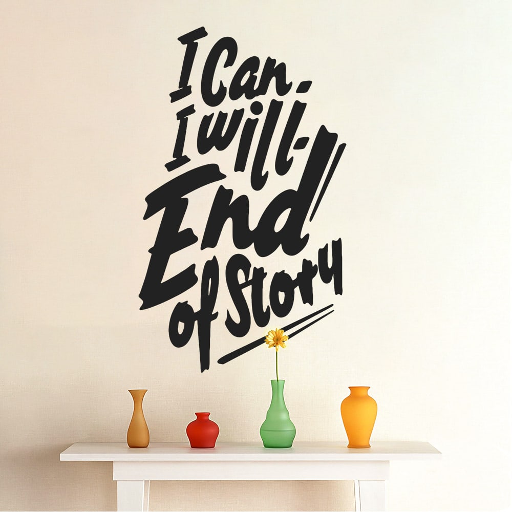 Can    Will Wallsticker