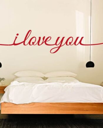 Love You Wallsticker