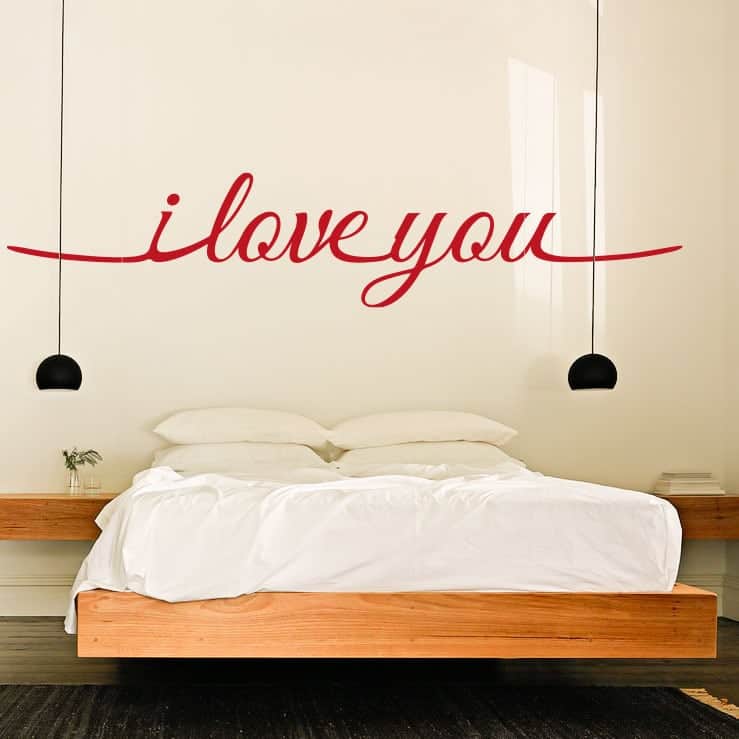 Love You Wallsticker