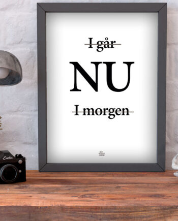Igår  Nu    Morgen-plakat 21   29    A4  Kr  199 -