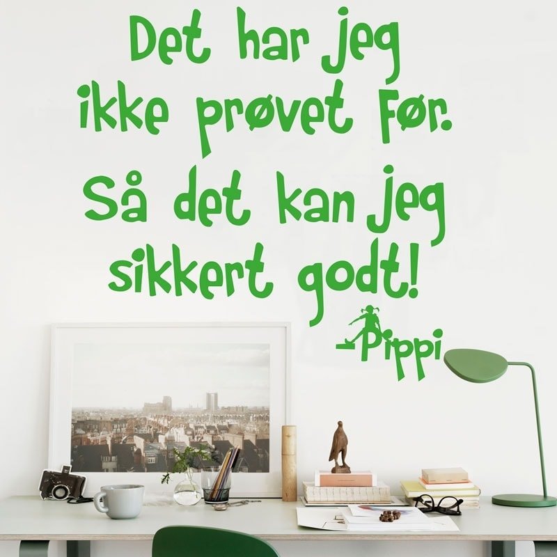 Ikke Prøvet Før V2 Wallsticker