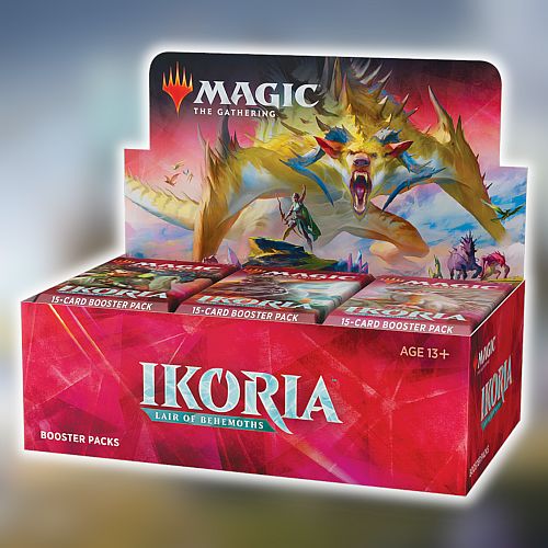 Ikoria: Lair Of Behemoths Booster Box  Display  36 Boosters   Box Topper  Magic The Gathering