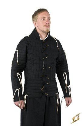 Imperial Gambeson Epic Black Epic Armoury  -large Live Rollespil