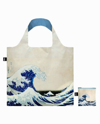 Indkøbsnet  Katsushika Hokusai  The Great Wave