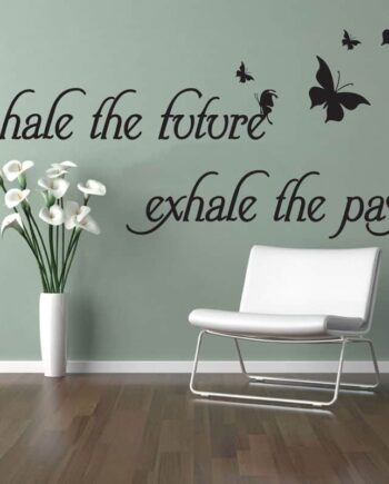 Inhale The Future Wallsticker