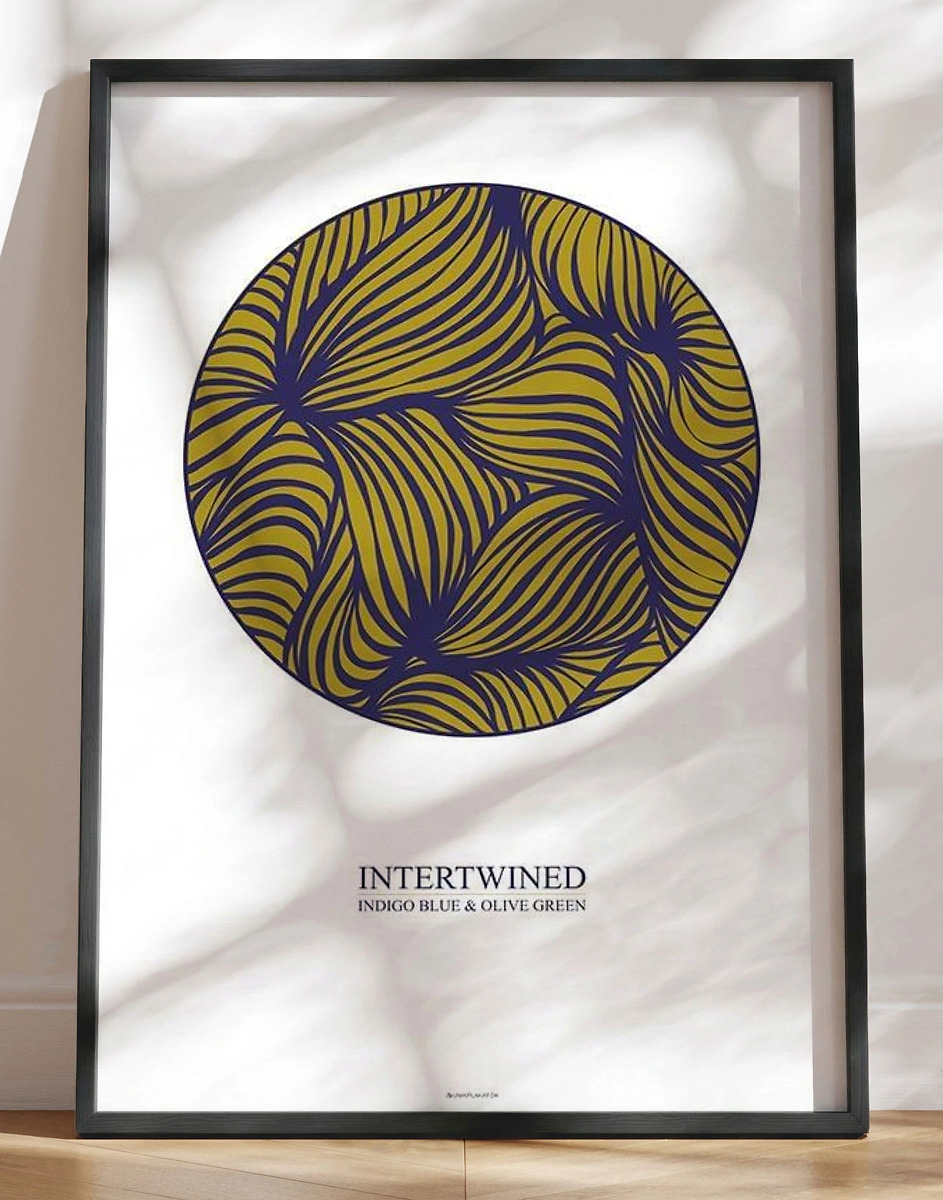 Intertwined Kunstplakat
