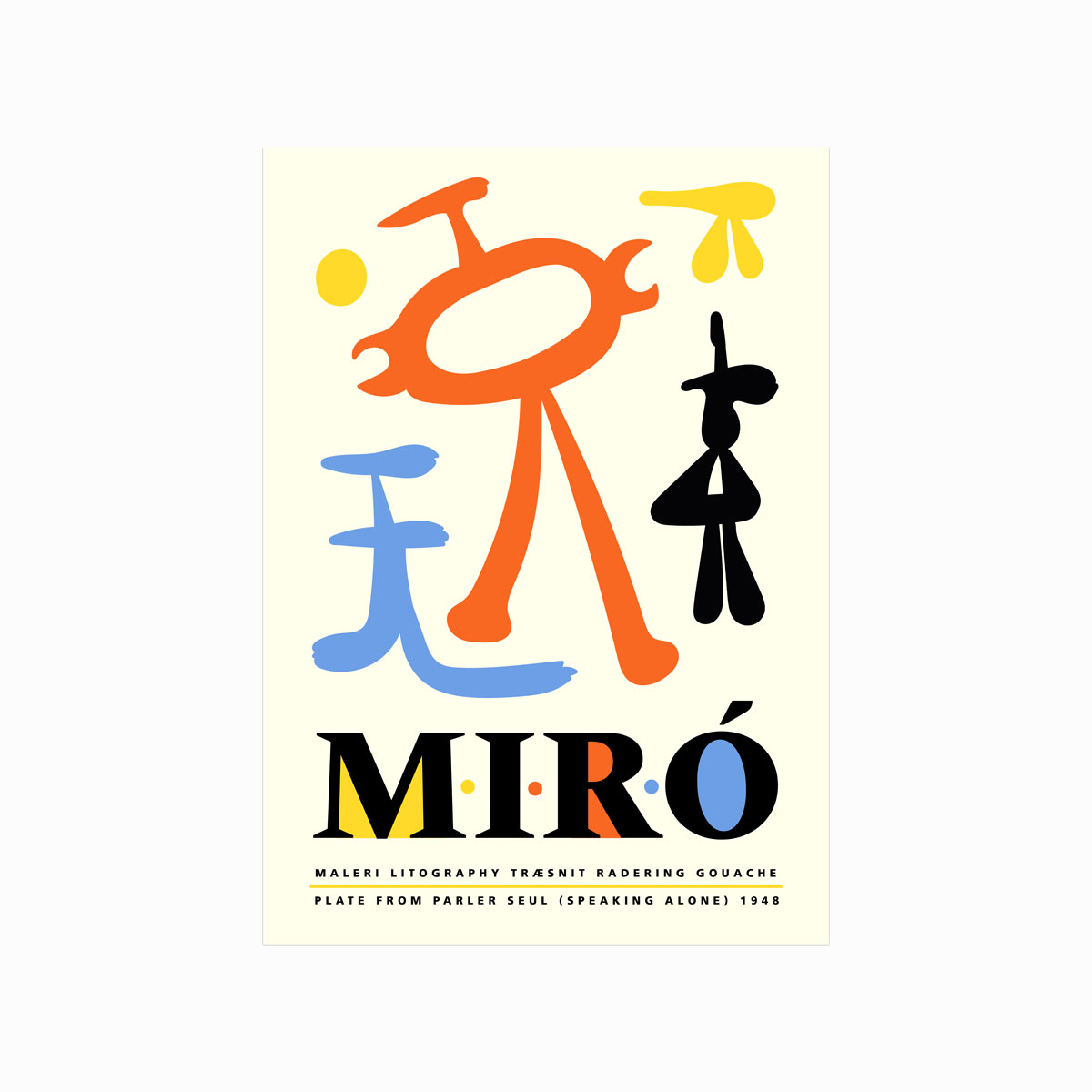 Joan Miró  Parler Seul 03