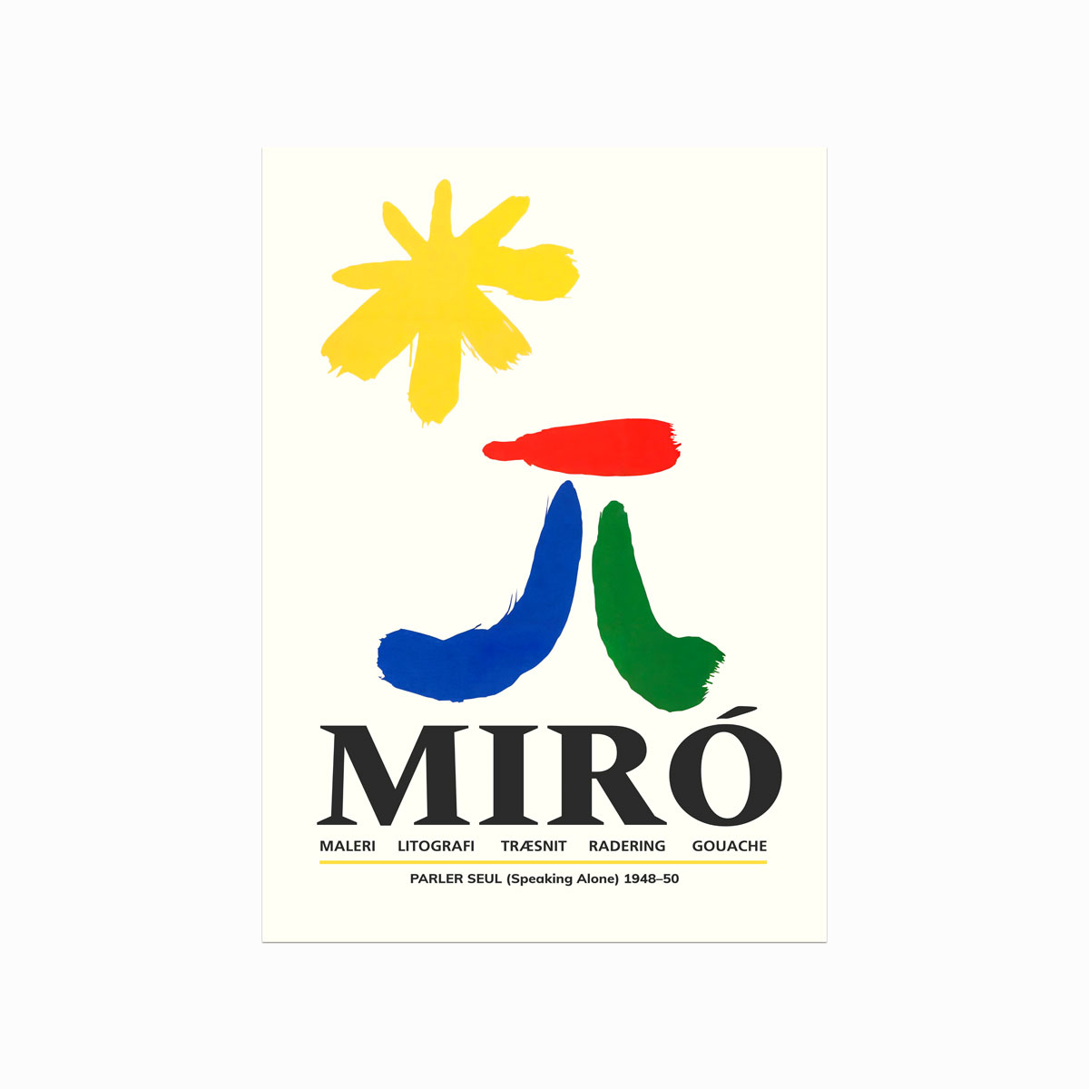 Joan Miró  Parler Seul 01