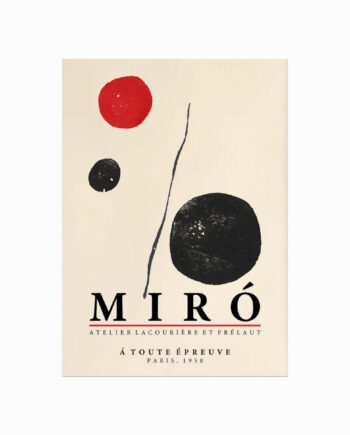 Joan Miró    Toute épreuve