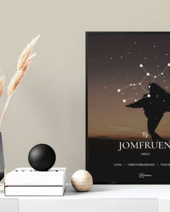 Jomfruen Stjernetegn Plakat Motiv 70 100 Cm  B1