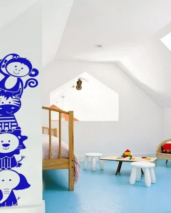 Jungle Dyr Enkelte Wallsticker