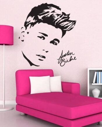 Justin Bieber Wallsticker