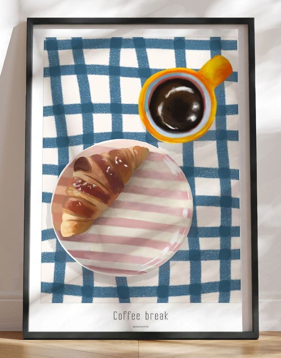 Kaffeplakat Coffee Break