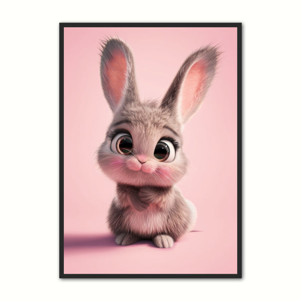 Kanin Plakat   Børneplakat