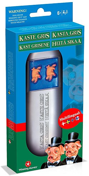 Kaste Gris Pass The Pigs Dansk Board Game