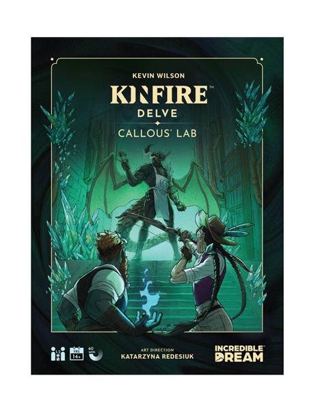 Kinfire Delve: Callous Lab Board Game