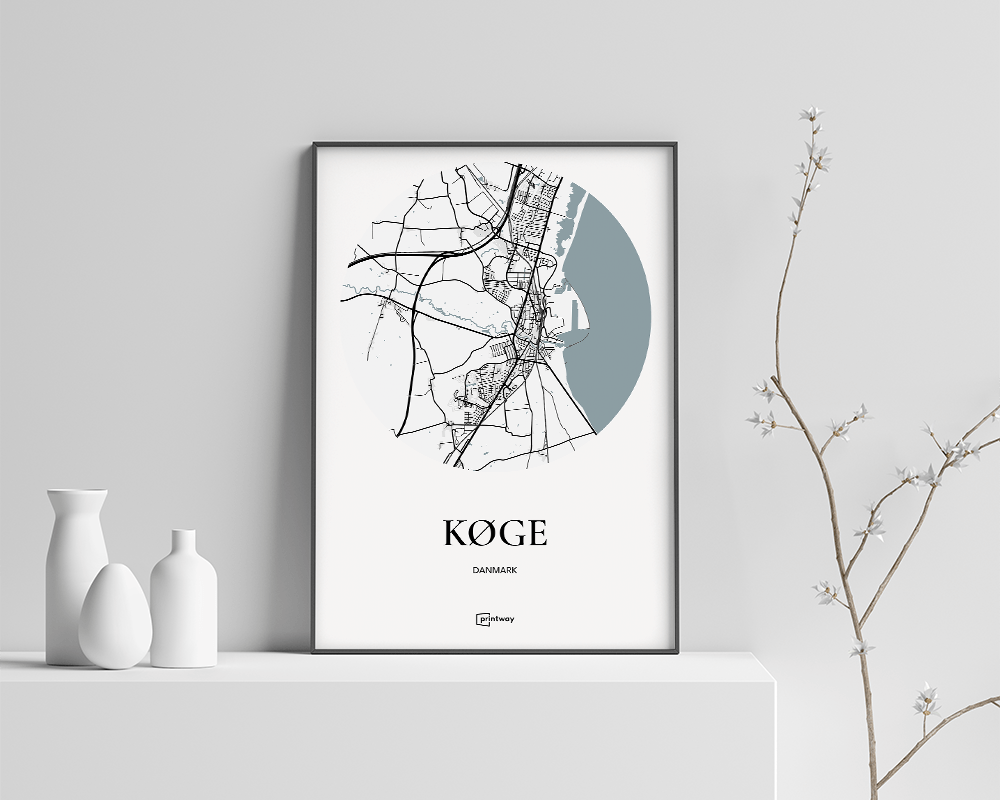 Køge Plakaten 21 30 Cm  A4