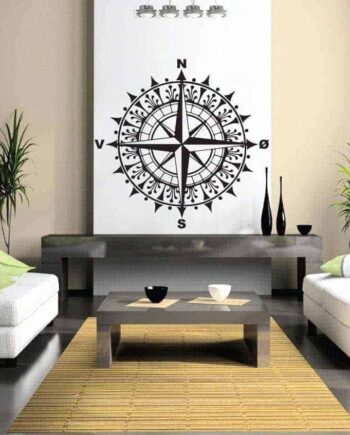 Kompas Wallsticker