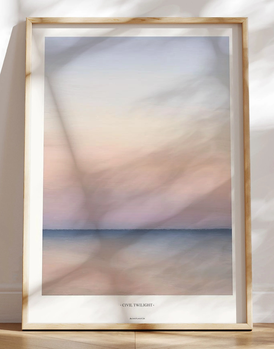 Kunstplakat Civil Twilight