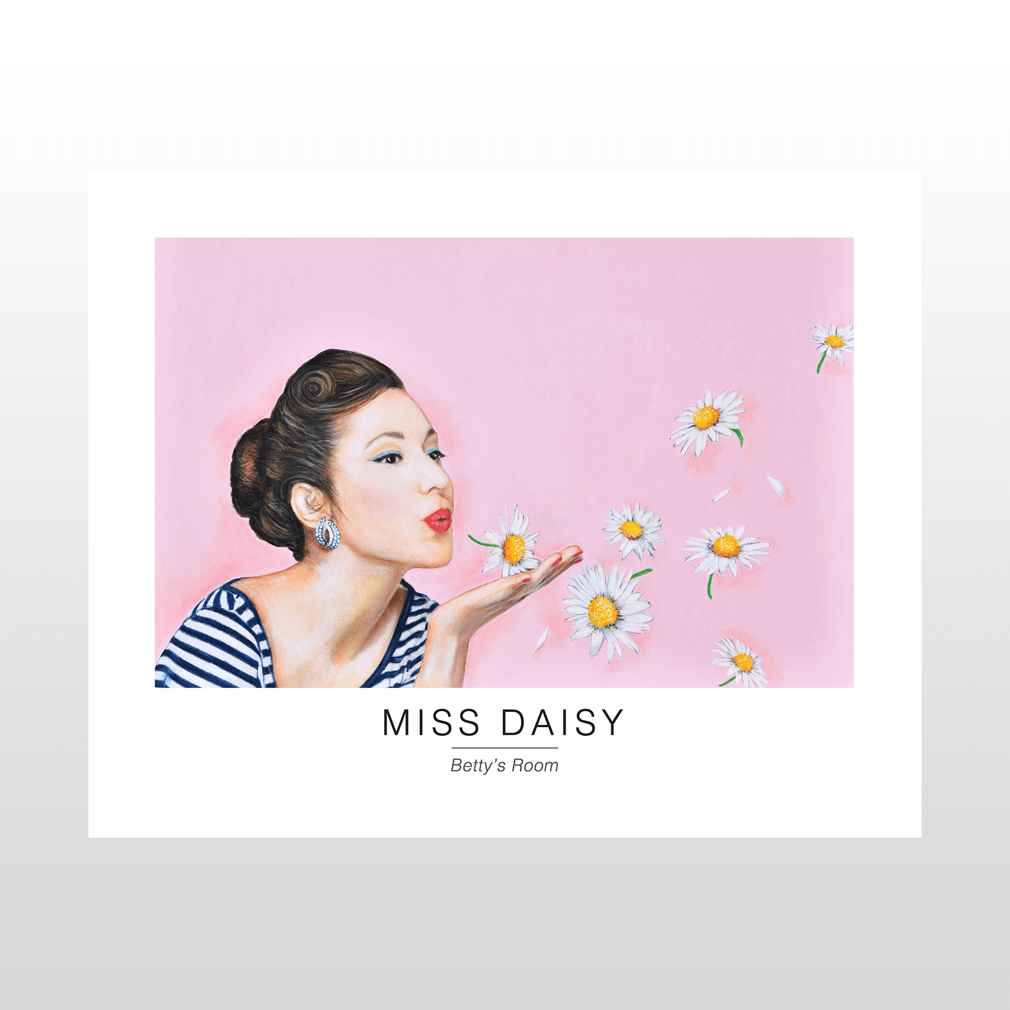 Kunstplakat   Quot Miss Daisy Quot  50   40 Cm