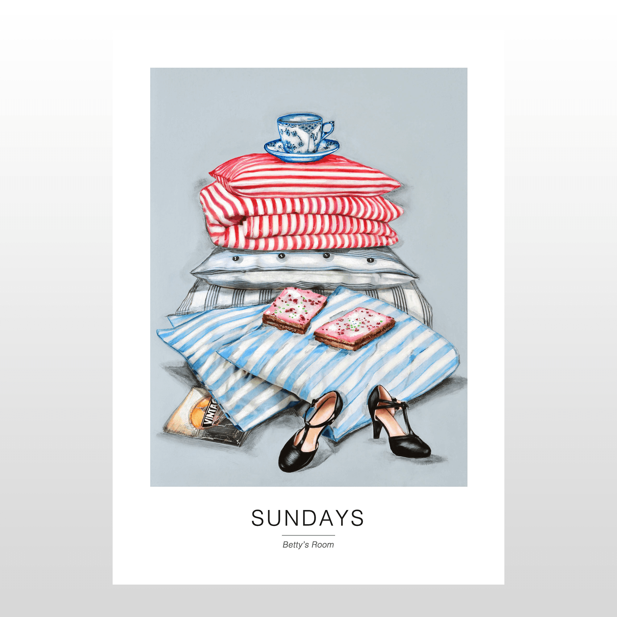 Kunstplakat   Quot Sundays Quot  A2