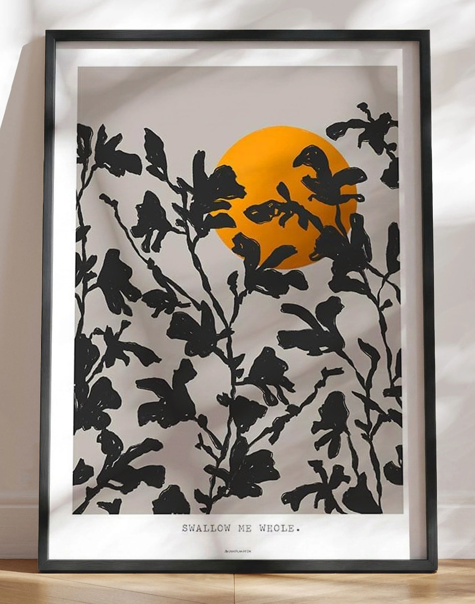 Kunstplakat Swallow Me Whole
