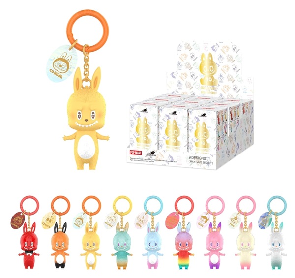Labubu: The Monsters 10th Anniversary Series Plush Doll Pendant Blindbox