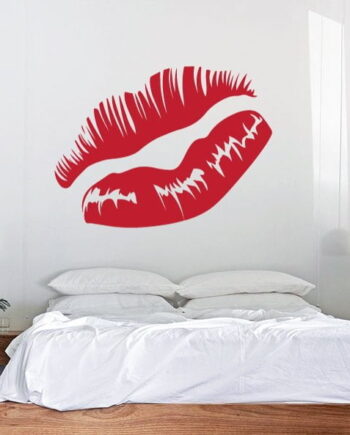 Læber Wallsticker