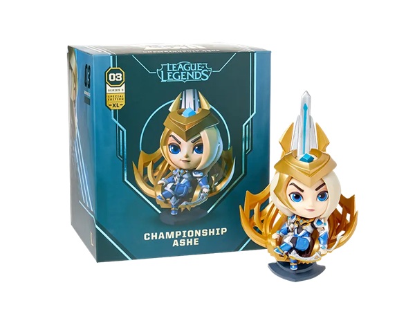 League Of Legends Collectible Figure Series : 03 Championship Ashe Special Edition