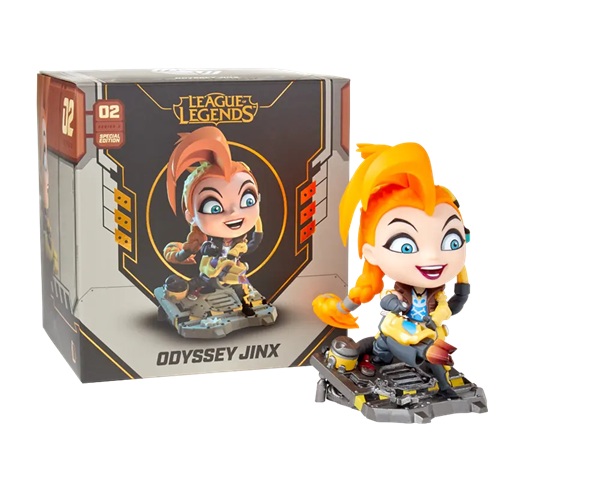 League Of Legends Collectible Figure Series : 02 Odyssey Jinx Special Edition