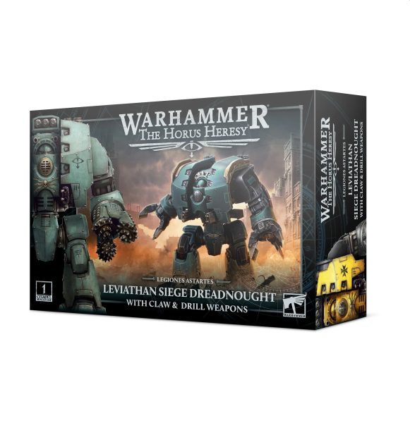 Legiones Astartes Leviathan Siege Dreadnought With Drill Claw Weapons The Horus Heresy 99123001031