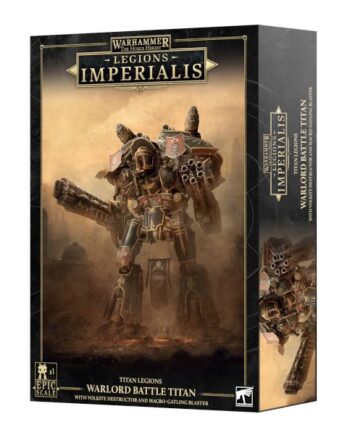 Legions Imperialis Titan Legions Warlord Titan With Volkite Destructor And Macro-gatling Blaster 99122699038