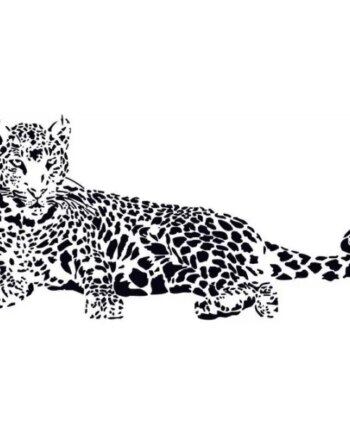 Leopard Wallsticker  110x52cm
