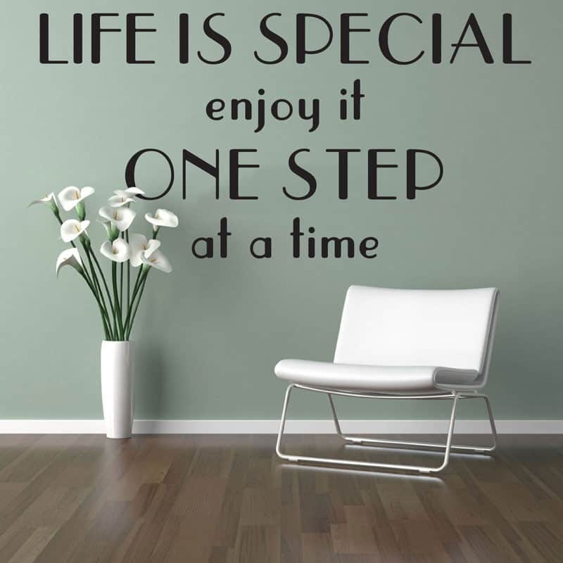 Life Is Special Wallsticker