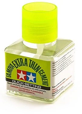 Lim Tamiya Extra Thin Cement: Quick-setting Plastic Glue Plastiklim 40ml