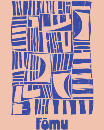 Linocut Abstract 01 Af Få Mu Illustrations