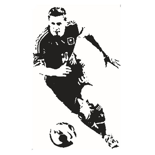 Lionel Messi Wallsticker  85 5x53cm