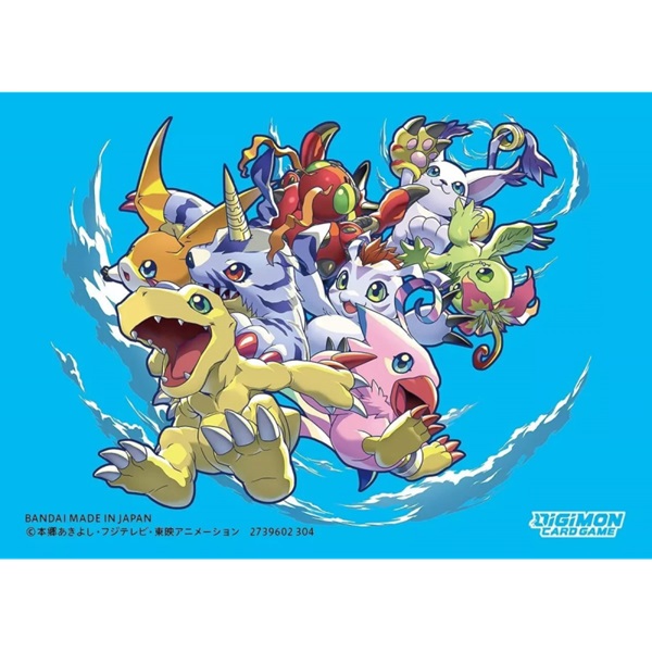 60 Lommer  Digimon Card Game Digimon Adventure Deck Protector Sleeves