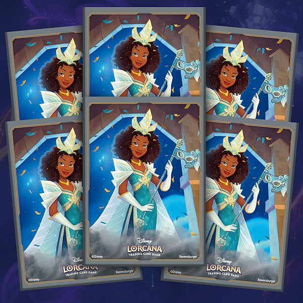 65 Lommer Disney Lorcana Tcg: Set Shimmering Skies: Tiana Deck Protector Sleeves