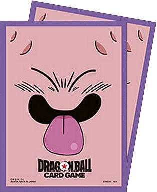 64 Lommer Dragon Ball Super Fusion World Official Deck Protector Card Sleeves V2 Variant : Majin Buu