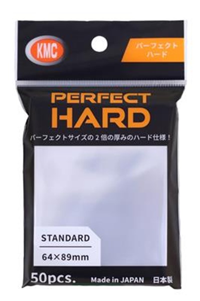 50 Lommer Kmc Perfect Hard Perfect Fit Standard Sized Inner Sleeves 64x89mm