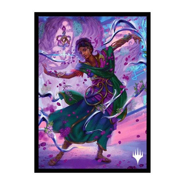 100 Lommer Magic Aetherdrift Commander: Avishkar Living Energy Matte Deck Protector Sleeves Ultra Pro 38661