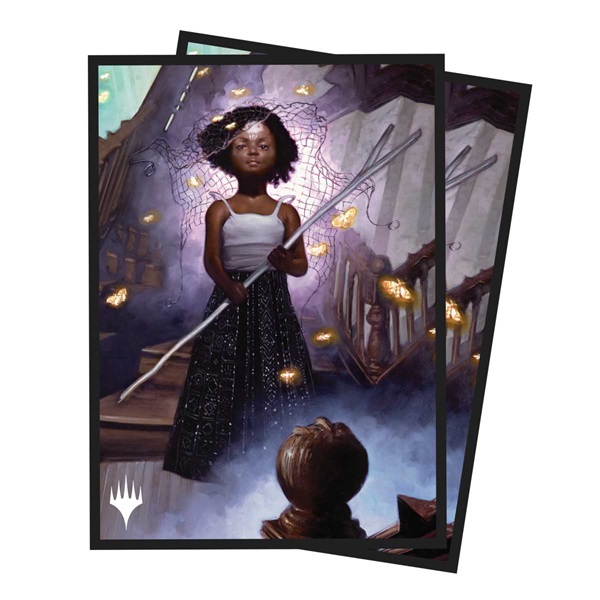 100 Lommer Magic Duskmourn: Commander Aminatou Veil Piercer Deck Protector Sleeves Ultra Pro 38581