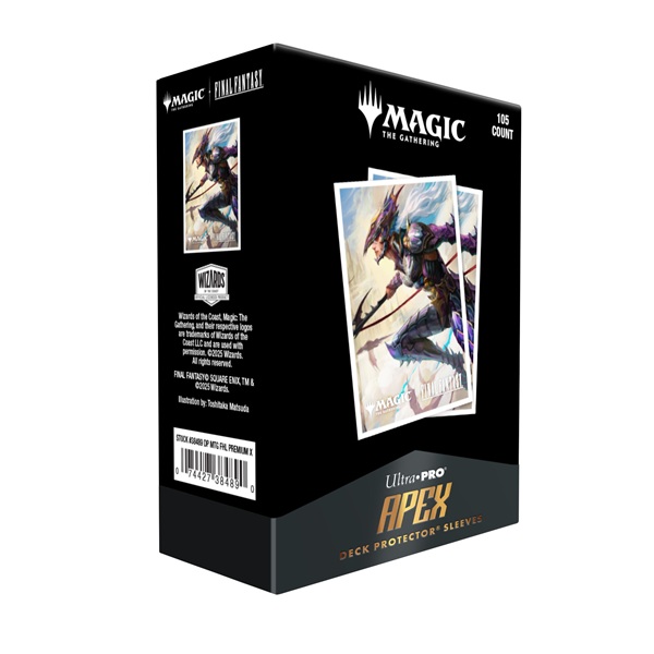 105 Lommer Magic: The Gathering Final Fantasy: Kain Traitorous Dragoon Apex Matte Deck Protector Sleeves Ultra Pro 38489