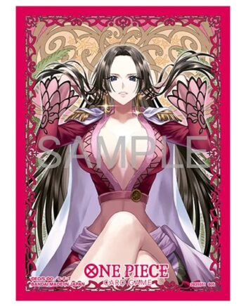 70 Lommer  One Piece Card Game Official Sleeves 13: Boa Hancock Deck Protector Sleeves
