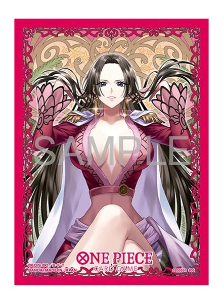 70 Lommer One Piece Card Game Official Sleeves 13: Boa Hancock Deck Protector Sleeves